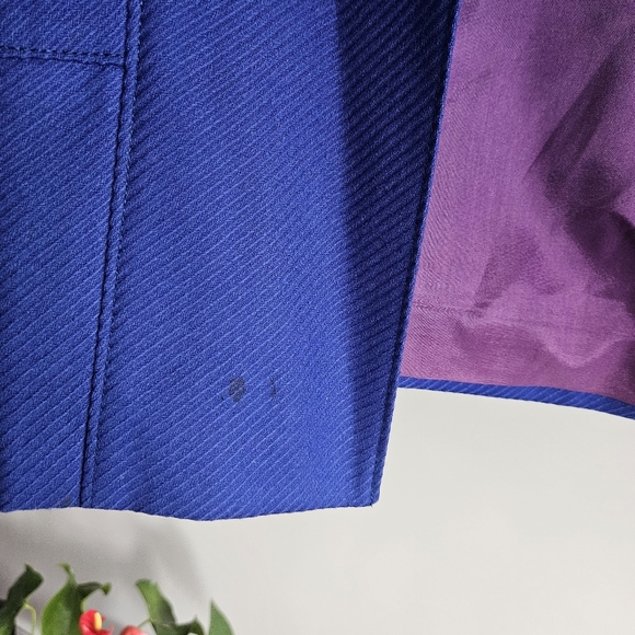 Vintage White Stag 100% Virgin Wool Blue Blazer With Union Tag - Picture 8 of 11